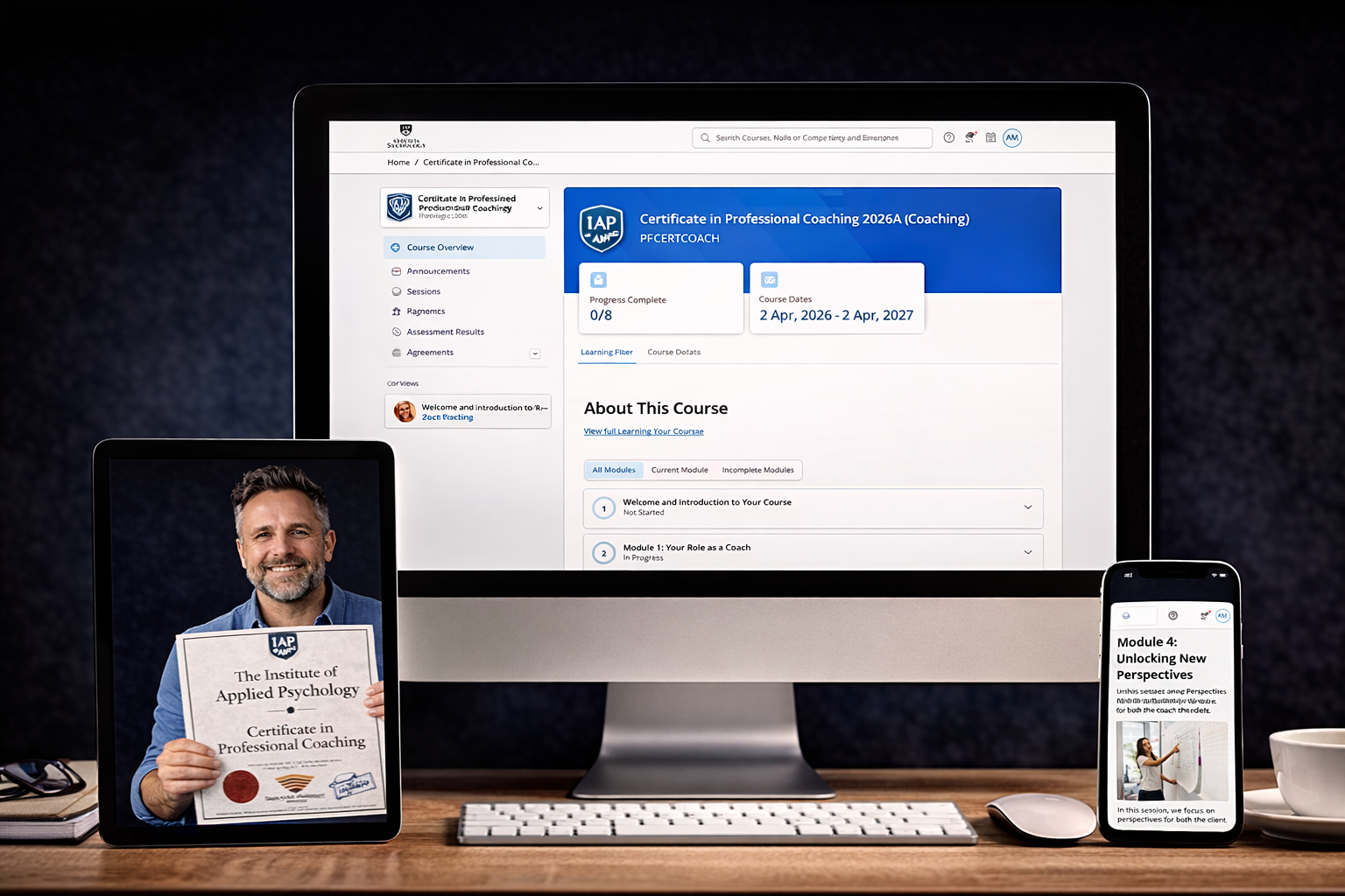 IAP online learning platform